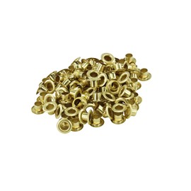 SK11 Double-Sided Grommet Balls, Brass, 0.2 inches (5 mm), 100 Pairs Equivalent, No. 21MT