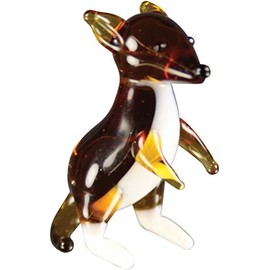 Looking Glass Aussie the Kangaroo Miniature Glass Collectible, Pack of 48