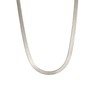 kkjoy 2/3/4/5 mm Flat Snake Chain Stainless Steel Snake Bone