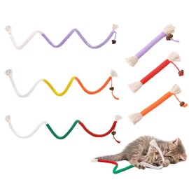 BDBFPAN Pack of 6 Catnip Cushions, Cat Toy, Interactive Cat Toy, High Look and Softness Toy for Cats, for Cats to Kick or Chew