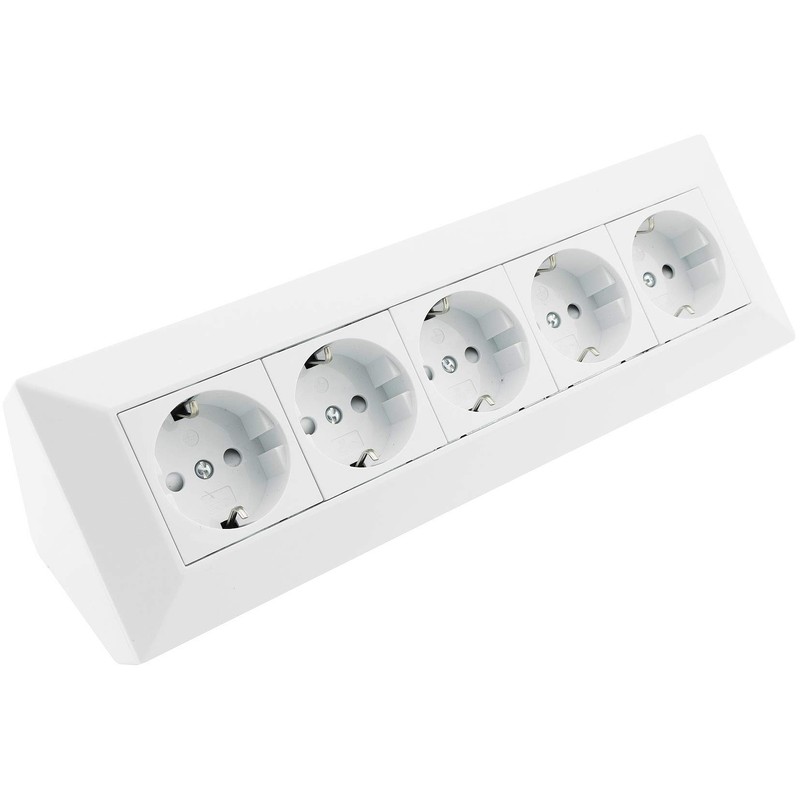 ChiliTec Socket Block Corner Socket 5-Way Protective Contact Socket Assembly