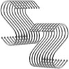 SENHAI 20 Pack S-Hooks of Stainless Steel, Rust-free & Corrosion-free,