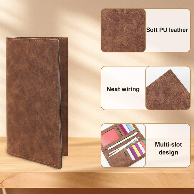 Energather Men's Wallets, PU Leather Men's Wallet with Multiple Card
