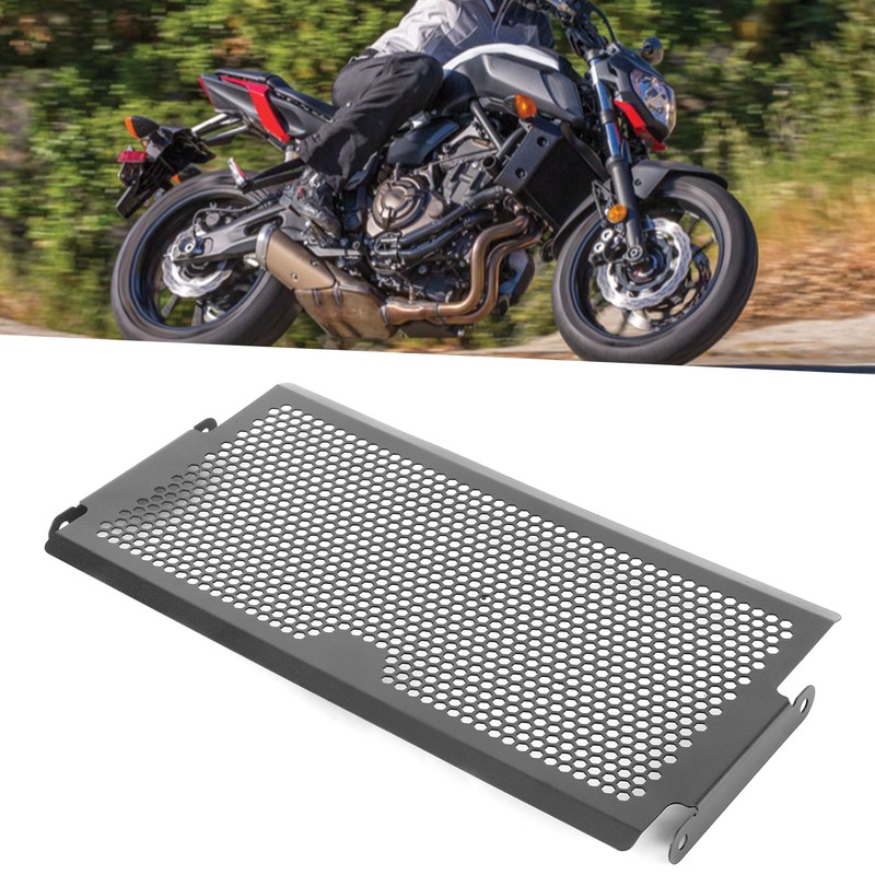 Motorcycle Radiator Grille Water Tank Protective Cover Fit for MT‑07