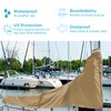 SavvyCraft Waterproof Mainsail Boom Cover, Heavy Duty 600D Sailboat Mainsail