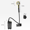 LVPETALIZE Portable Shower for Camping,7800mAh Camping Shower with LED Display,Portable