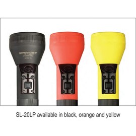 Streamlight 25310 SL-20LP 450-Lumen Full Size Rechargeable LED Flashlight Without Charger, Orange