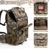 MoiShow Hunting Backpack, Outdoor Hunting Pack with Rifle Holder, Hunting