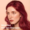 Wine Red Hair Dye Shampoo 3 in 1, Long-lasting &