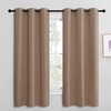 NICETOWN Short Window Treatment Thermal Insulated Solid Grommet Blackout Curtains/Drapes