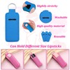 Yisong Lipstick Holder Keychain Neoprene Lip Balm Keychain Holder Portable