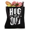 Hug It Out Cute Funny Love Hugging Cuddle Tote Bag