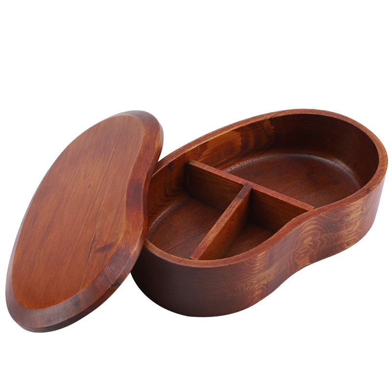 Fir tree Old Lacquered Pine Fir Lunchbox Environmental Food Container