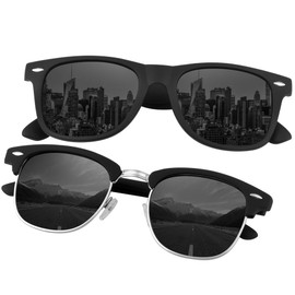 Duduma Polarized Sunglasses Men Semi Rimless Sun Glasses with UV Blocking for Men Women Lunettes de Soleil Homme Femme