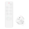 Wireless Remote Control Outlet Switch,NineLeaf Remote Light Switch,Remote Control Outlet