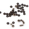 10Mm 100Sets Eyelet Grommets Setting Tool, Bronze Black Gold Round