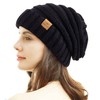 PAGE ONE Womens Winter Beanie Warm Cable Knit Hat Style