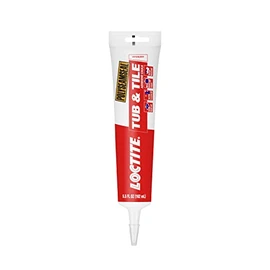 Loctite Polyseamseal White Tub and Tile Sealant, 5.5-Fluid Ounce Squeeze Tube (2241860)