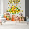 Spring Bulletin Board - Floral Butterfly Plant Cutouts Bee Themed
