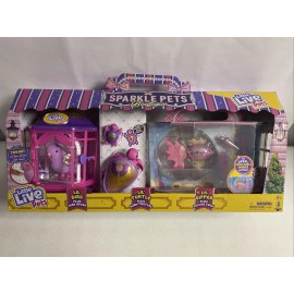 Little Live Pets Sparkle Pets Boutique Interactive Bird Fish Turtles NEW
