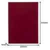 Mino Shokai 8221-08 Certificate File, Cloth, Red, A4, For 2