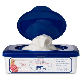 Betty's Best Skin & Coat Grooming Cloth Wipes - XL