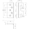 SAZ Bed Fittings Bed Fittings Bed Connector Metal Connector Hooks