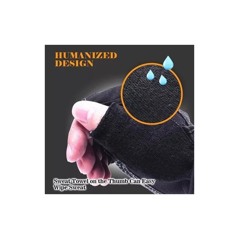 Guantes Gym Tacticos Pesas Crossfit Gimnasio Mujer Hombre