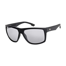 Quiksilver Men's Transmission Sunglasses, Black/Blue/Black - Combo