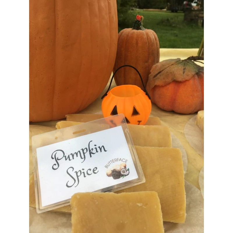 BUTTERFACE Bath and Body Soap Pumpkin Spice All Natural
