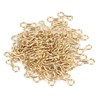300PCS Carp Fishing Wire Eyes Sinker Steel Alloy Screw Leads