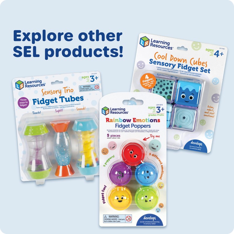Learning Resources Timer Visivo Arcobaleno per Bambini, Dai 3 Anni,