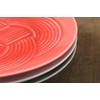 Yamani 52190621 Medium Plate, Red, 19.2 Tied