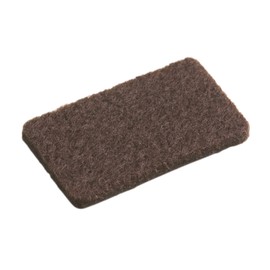 Metafranc Metafranc Filz-Gleiter 22 x 36 mm - selbstklebend - braun - 8 Stck - Effektiver Schutz Ihrer M?bel & Sthle / M?belgleiter-Set fr empfindliche B?den / Stuhlgleiter / Bodengleiter / 645126