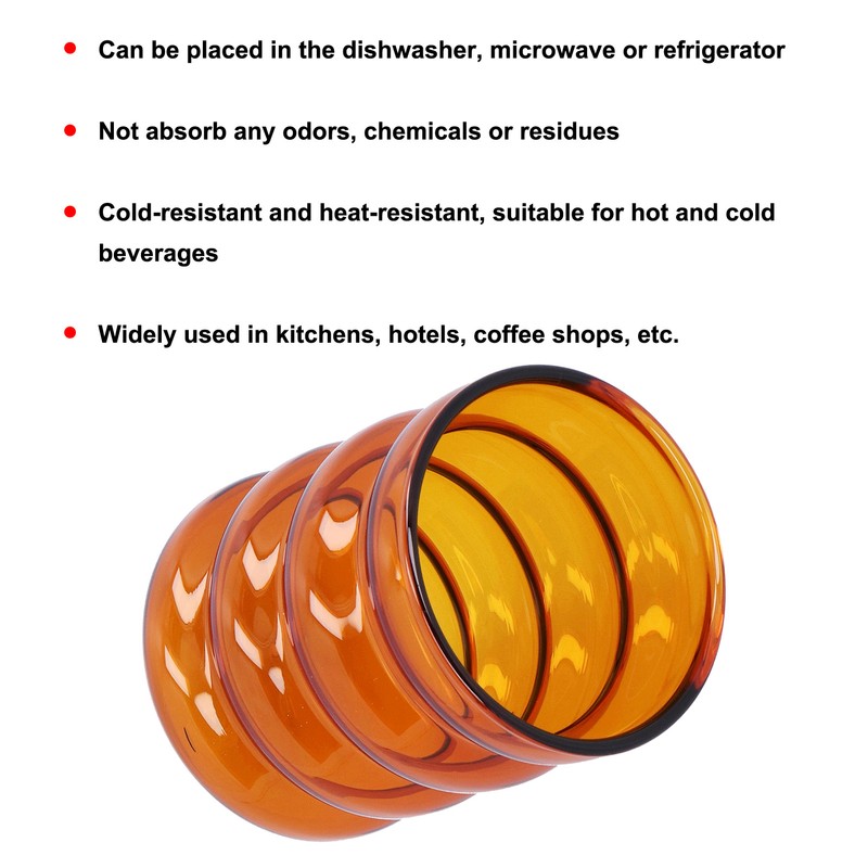 Bamboo Joint Design High Borosilicate Glass Cup HeatResistant Drinking Cup