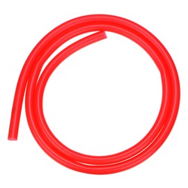 M METERXITY Silicone Tubing, 9/32"(7mm) ID x 11/32"(9mm) OD Silicone Rubber Vacuum Tube, 3ft(1 M) High Temp Water Air Hose Pipe for Pump/Liquid Transfer/Home Brewing/Winemaking [Red]