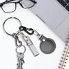 LAMXD Mini Carabiner Clip, Tiny Carabiners Set, Spring Snap Keyring