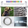 Glarks 150Pcs 1/8''(3mm) Aluminum Crimping Loop Sleeve Wire Rope Sleeves