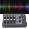 8 Channel Input Mono Audio Mixer Stereo Line Mixer Sound