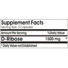 D-Ribose 1500mg // 90 Capsules // Pure // by PureControl