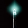 Mineshima HP-26 LED, 0.1 inch (3 mm), Green, Pack of