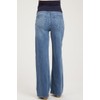 PinkBlush Blue Wide Leg Maternity Jeans