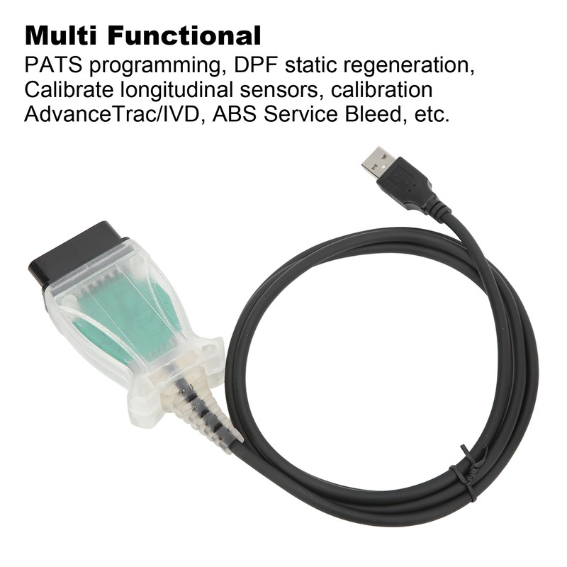 OBD2 Diagnostic Cable for ELS27 Wearproof Scanning Adaptor Replacement for