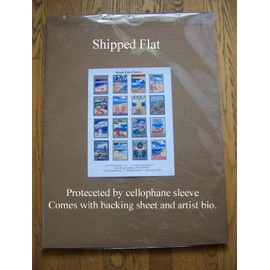 Cape Hatteras Lighthouse- Art Deco Style Vintage Travel Poster-by Aurelio Grisanty