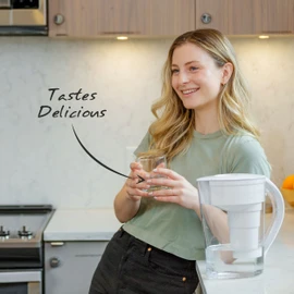 Santevia MINA Alkaline Water Filter Value Pack | 3-Pack At Home Water Pitcher Filter Adds Minerals and Makes Alkaline Water | Chlorine and Lead Water Filter| Made In Canada