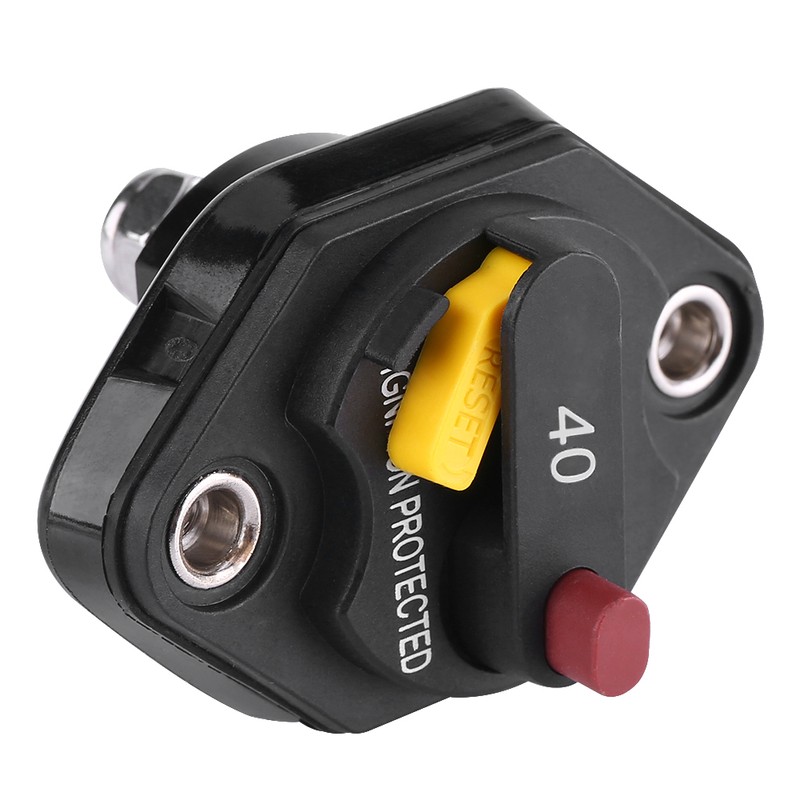 40 Amp Manual Reset Circuit Breaker Switch Car Boat Fuse