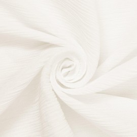 Cotton Gauze Breathable Soft Absorbent Hypoallergenic 50/51 Inch Lightweight Leno Fabric by The Yard for Sewing, Crafts, Décor, & More - Off White (1 Yard)