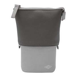 WEDO 24273071 School Pencil Case "My Butler", 2-in-1 Pencil Case and Butler, 2 Small Inner Compartments, Easy Care Material, Anthracite