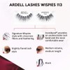 Ardell False Eyelashes Wispies 113 - Black, Natural Look Soft