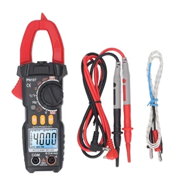 Digital Clamp Meter 600A AC DC Multimeter Tester 5999 Count for Electrical Work, HVAC, Automotive with Flashlight, Backlit Display and NCV Indication for Professionals